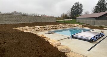 Aménagement tour de piscine à Bourgoin-Jallieu