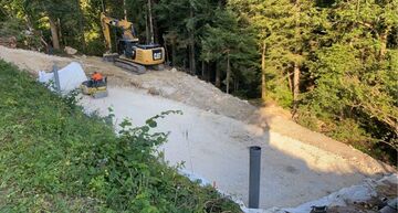 Travaux d'assainissement pour particuliers à Montagnieu